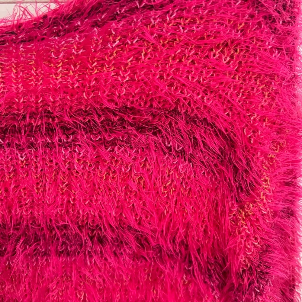 Free People Gelato Pink eyelash sweater